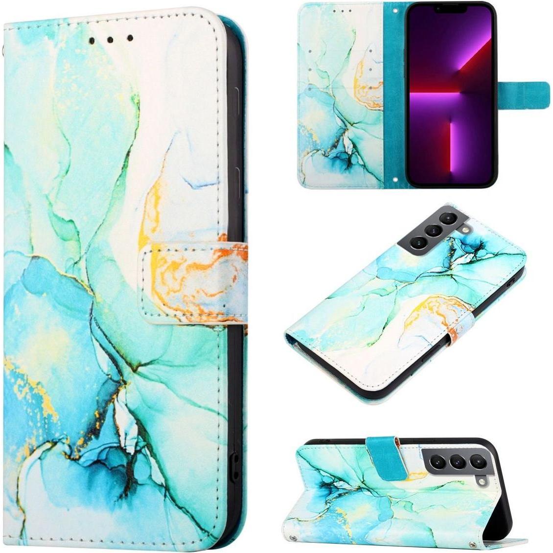 König Design Hülle Handy Schutz für Samsung Galaxy A12 Case Cover Tasche Wallet Etui 360 Grad (Samsung Galaxy A12), Smar...