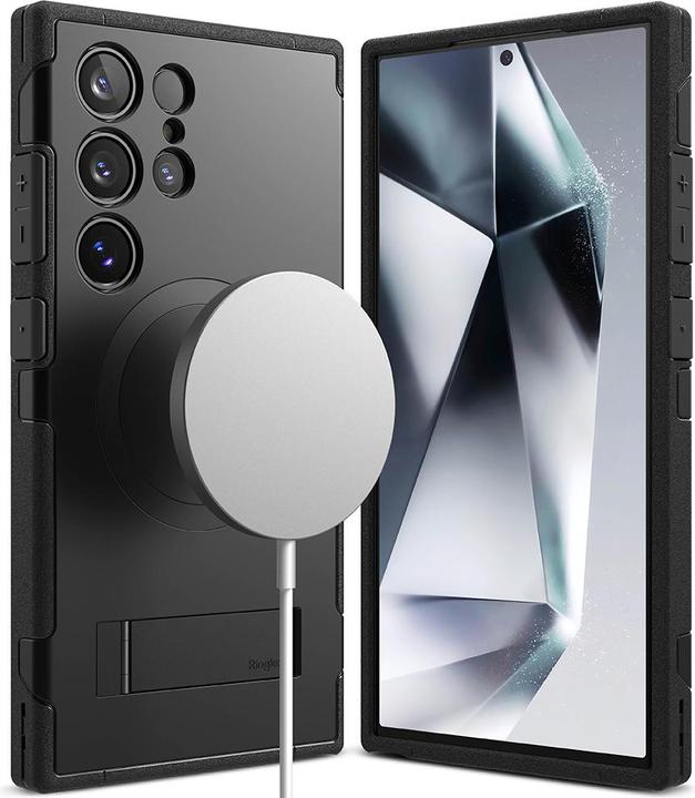 Produktbild Ringke Case for Galaxy S24 Ultra ALLES BLACK (Samsung Galaxy S24 Ultra)