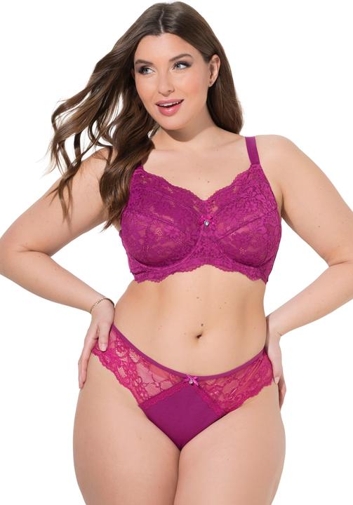 Produktbild Ulla Popken Strings, 3er-Pack, Spitze (46, 48, 3er Pack)