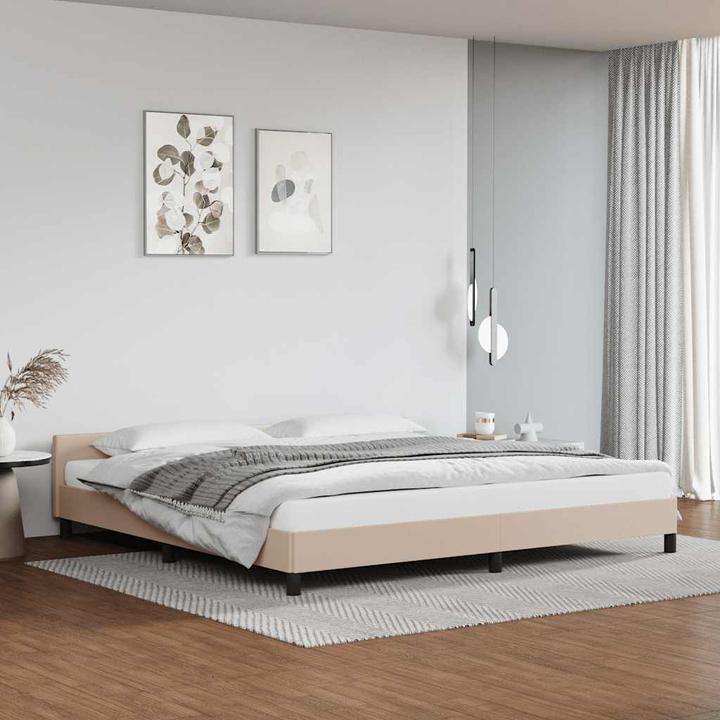 Actual product image vidaXL Bettgestell mit Kopfteil (200 x 200 cm)