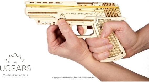 Actual product image Ugears Small firearm