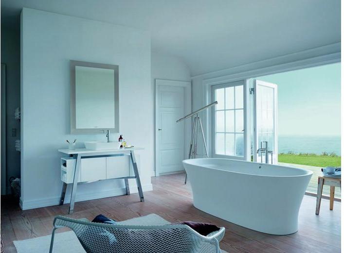 Produktbild Duravit Aufsatzbecken CAPE COD o ÜL m Arm-Ins 460x460mm 1 Hahnloch weiss (460 mm, 460 mm)