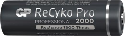 Image du produit GP Batteries ReCyko Pro AA (HR6) (4 pcs, AA, 2000 mAh)