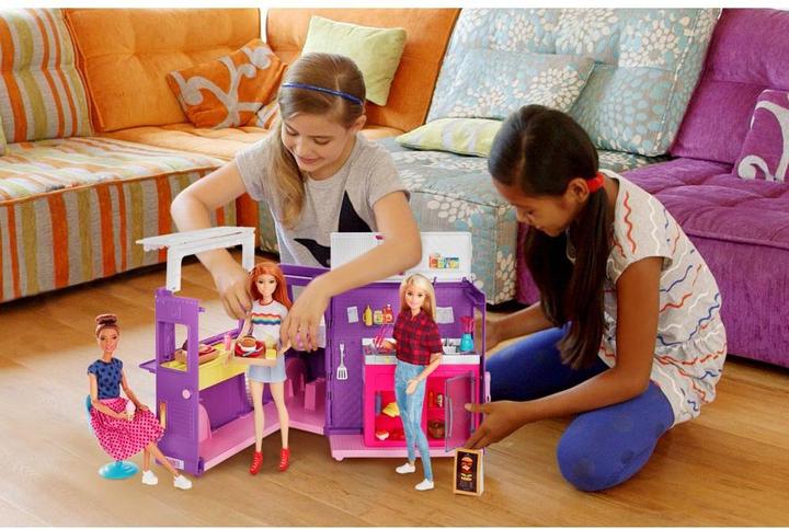 Image du produit Barbie Le Food Truck de Véhicule pour Poupée Mannequin - 3 ans et +
