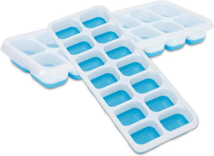 Actual product image Intirilife Ice Cube Moulds - Set of 4 à 14 compartments