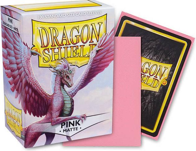 Actual product image Arcane Tinman ART11012 - Matte - Pink (100) Card Sleeves