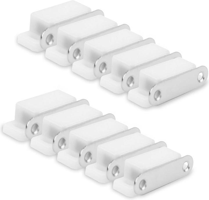 Intirilife 10x Magnetico a scatto in BIANCO