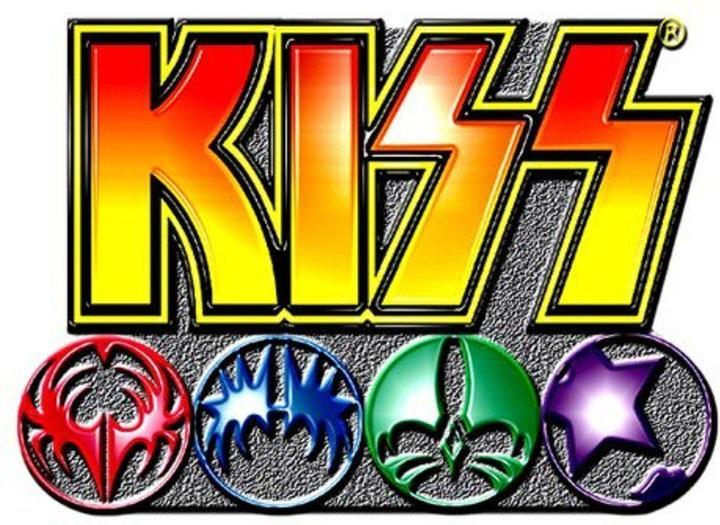 Produktbild KISS Logo und Symbole Abzeichen Metall