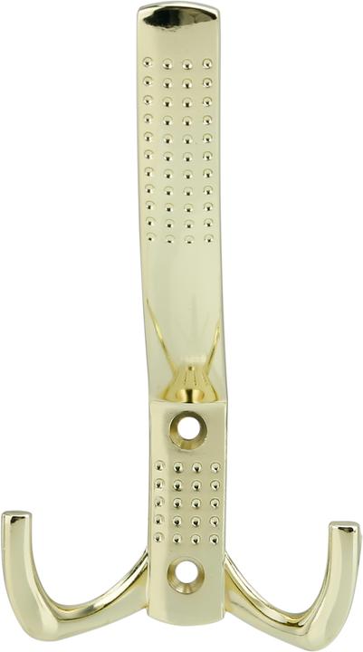 Actual product image Intirilife Double coat hook in gold