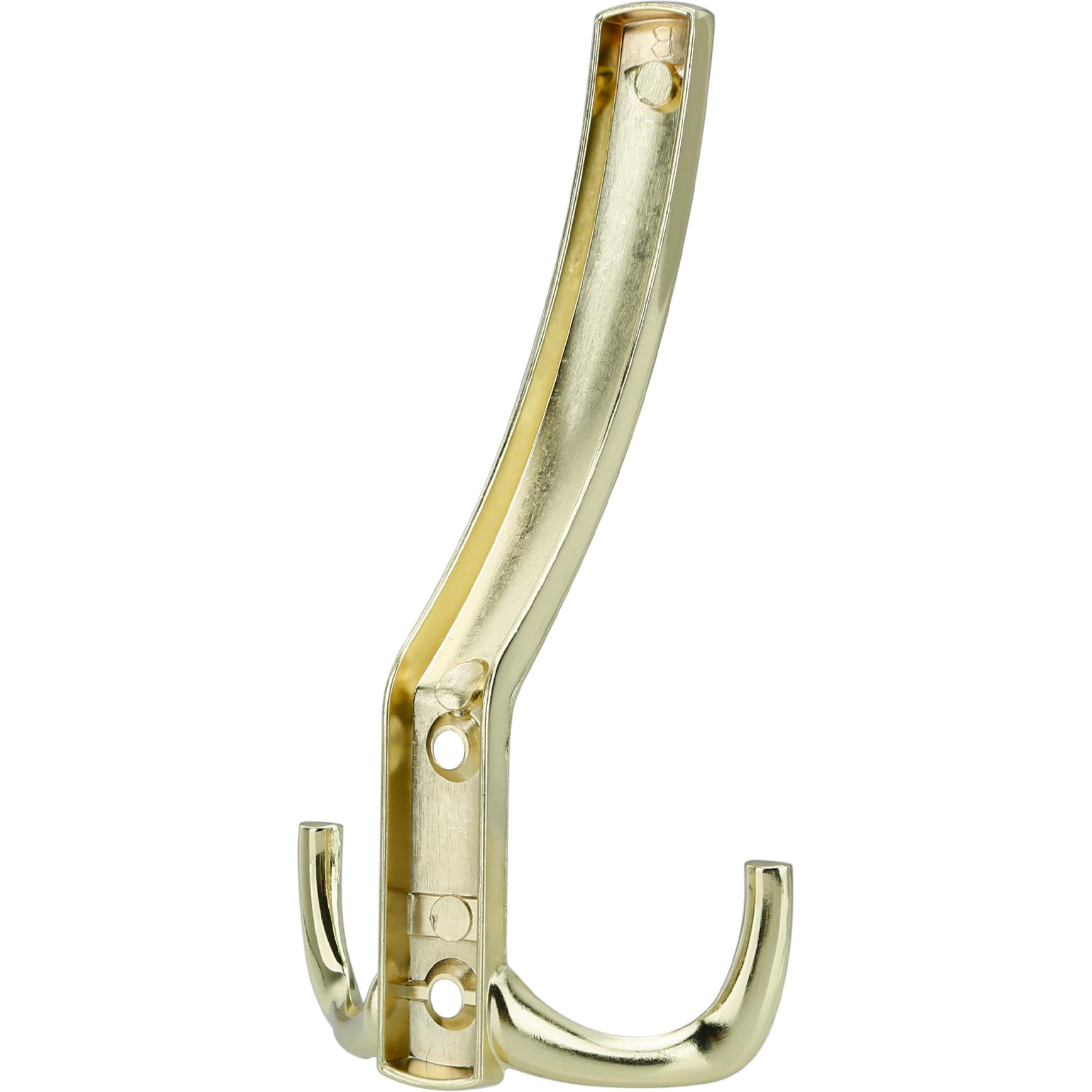 Thumbnail - Intirilife, Garderobe + Kleiderhaken, Doppel Garderobenhaken in Gold
