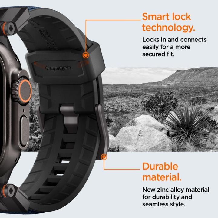 Immagine prodotto Spigen DuraPro Armor for Apple Watch 6 / 7 / 8 / 9 / 10 / SE / Ultra 1 / 2 (44 / 45 / 46 / 49mm) Nav