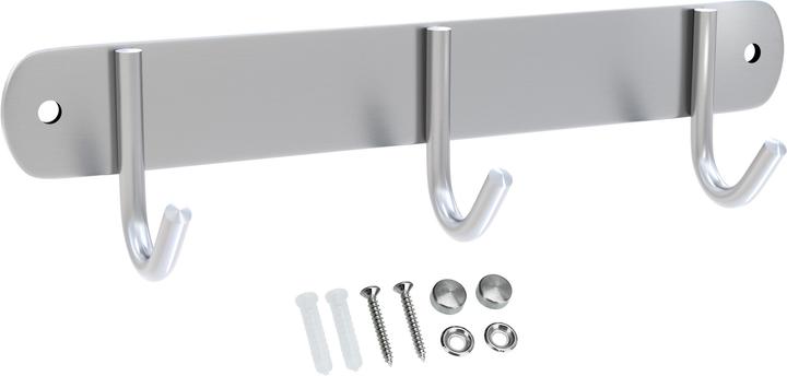 Produktbild Intirilife Garderobenleiste mit 3 Haken