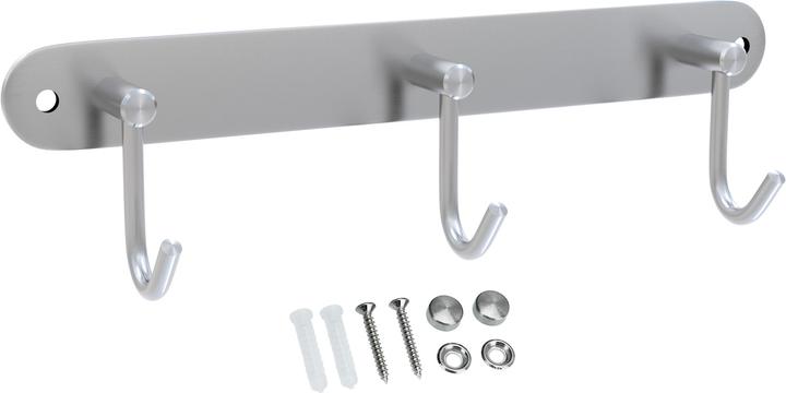 Actual product image Intirilife Coat rail with 3 hooks
