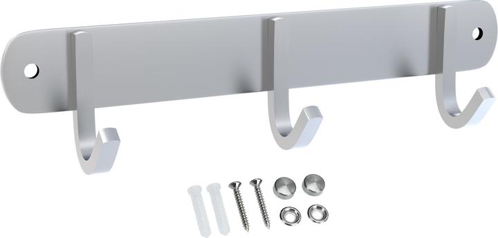 Produktbild Intirilife Garderobenleiste mit 3 Haken