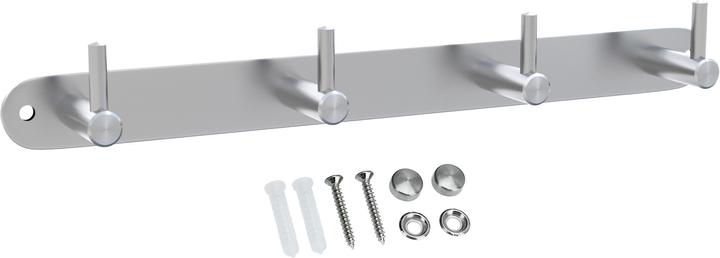 Produktbild Intirilife Garderobenleiste mit 4 Haken