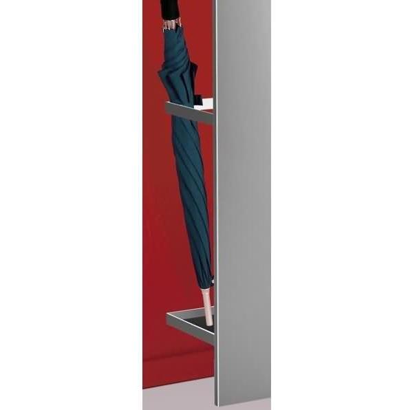 Thumbnail - Kerkmann, Kleiderständer + Kleiderstange, Schirmhalter für Garderobe Kent mit Abtropfschale alusilber