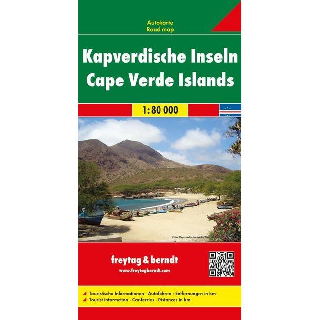 Kapverdische Inseln 80000, Landkarte