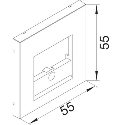 Thumbnail - Tehalit, Zubehör Schalterprogramm, Zentralscheibe
