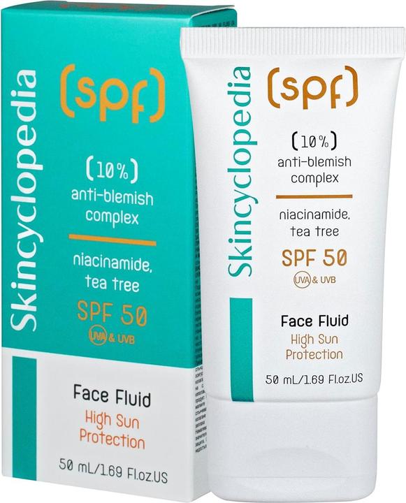 Immagine prodotto Skincyclopedia Anti-Blemish Fluid (Crema solare viso, SPF 50, 50 ml)