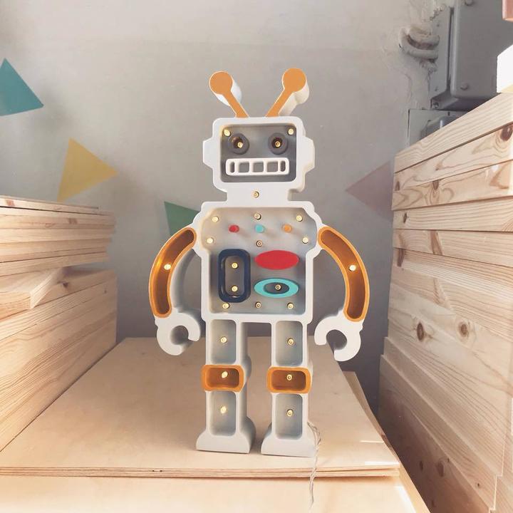 Image du produit Little Lights Lampe de nuit Robot