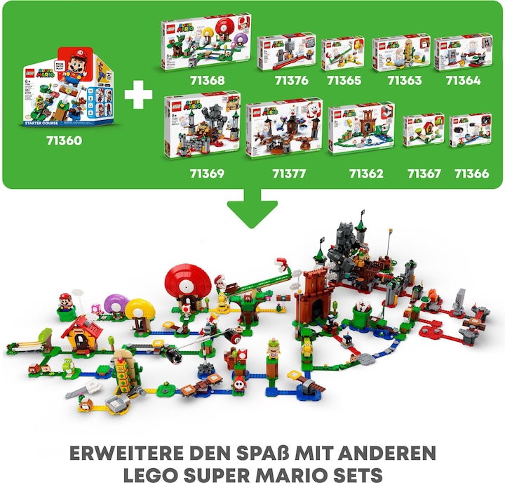 Produktbild LEGO Wummps Lava-Ärger- Erweiterungsset (71364, LEGO Super Mario)