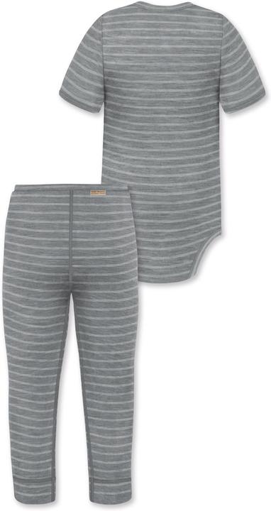 Produktbild Normani Baby Merino Kurzarmbody „Tihoi" und Hose „Tutira" - 9613 (80)