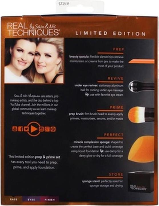 Actual product image Real Techniques Prep and Prime Makeup Brush Set