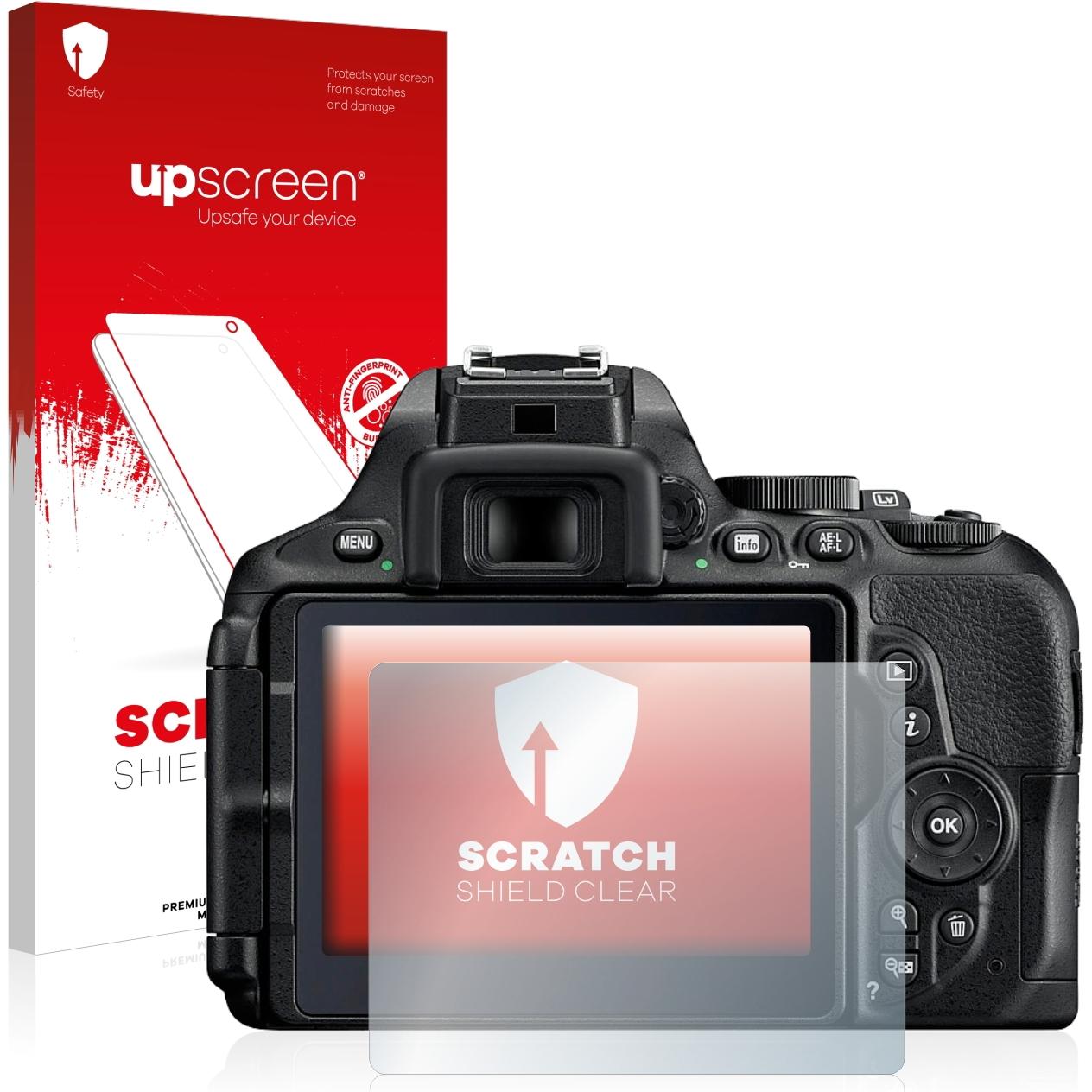 upscreen Scratch Shield Displayschutz (Displayschutz, D5600), Kameraschutz, Transparent