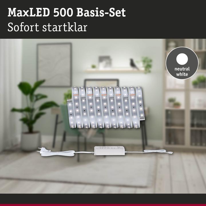 Produktbild Paulmann MaxLED 500 Basisset (Neutralweiss, 300 cm, Indoor)