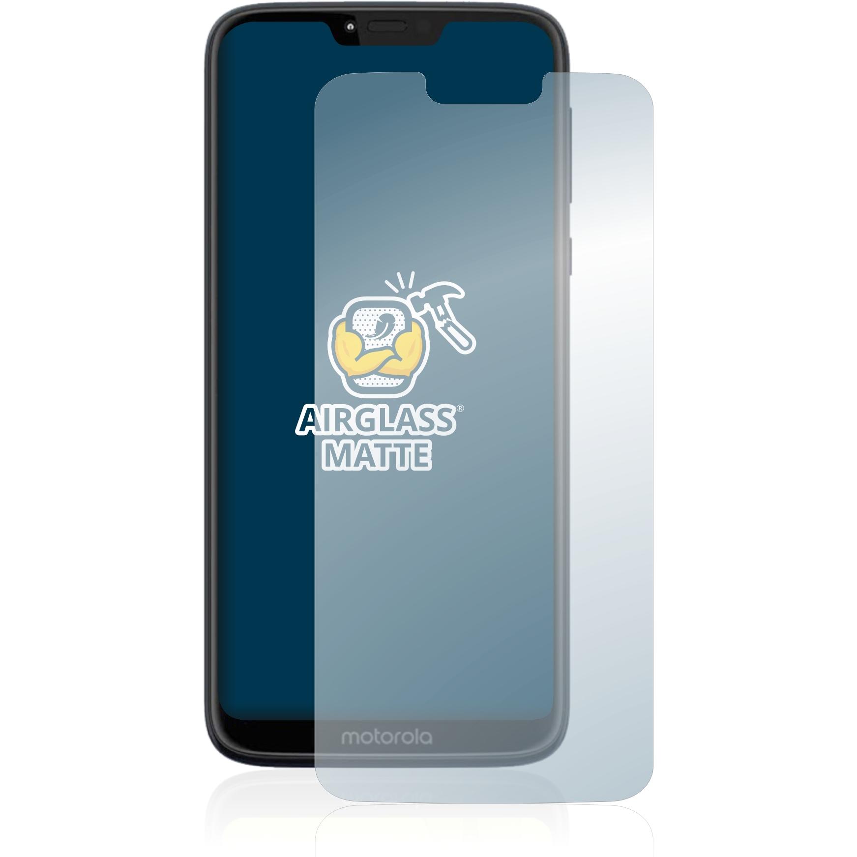 Thumbnail - BROTECT AirGlass Panzerglasfolie Matt (1 Stück, Motorola Moto G7 Power), Smartphone Schutzfolie, Grau