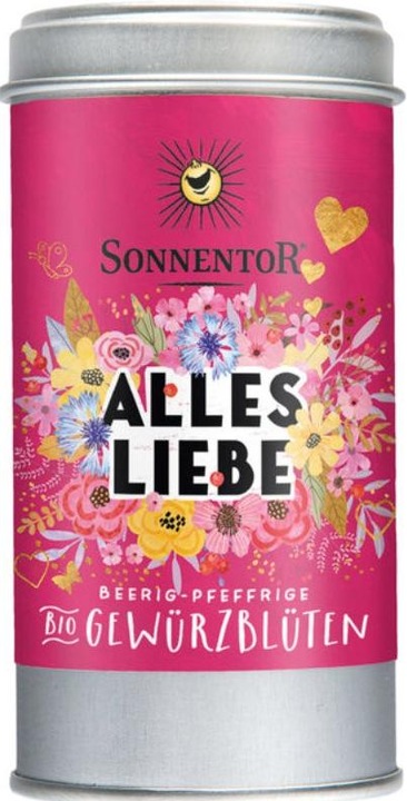 Produktbild Sonnentor Alles Liebe Gewürz Blüten Mischung Streudose (28 g)