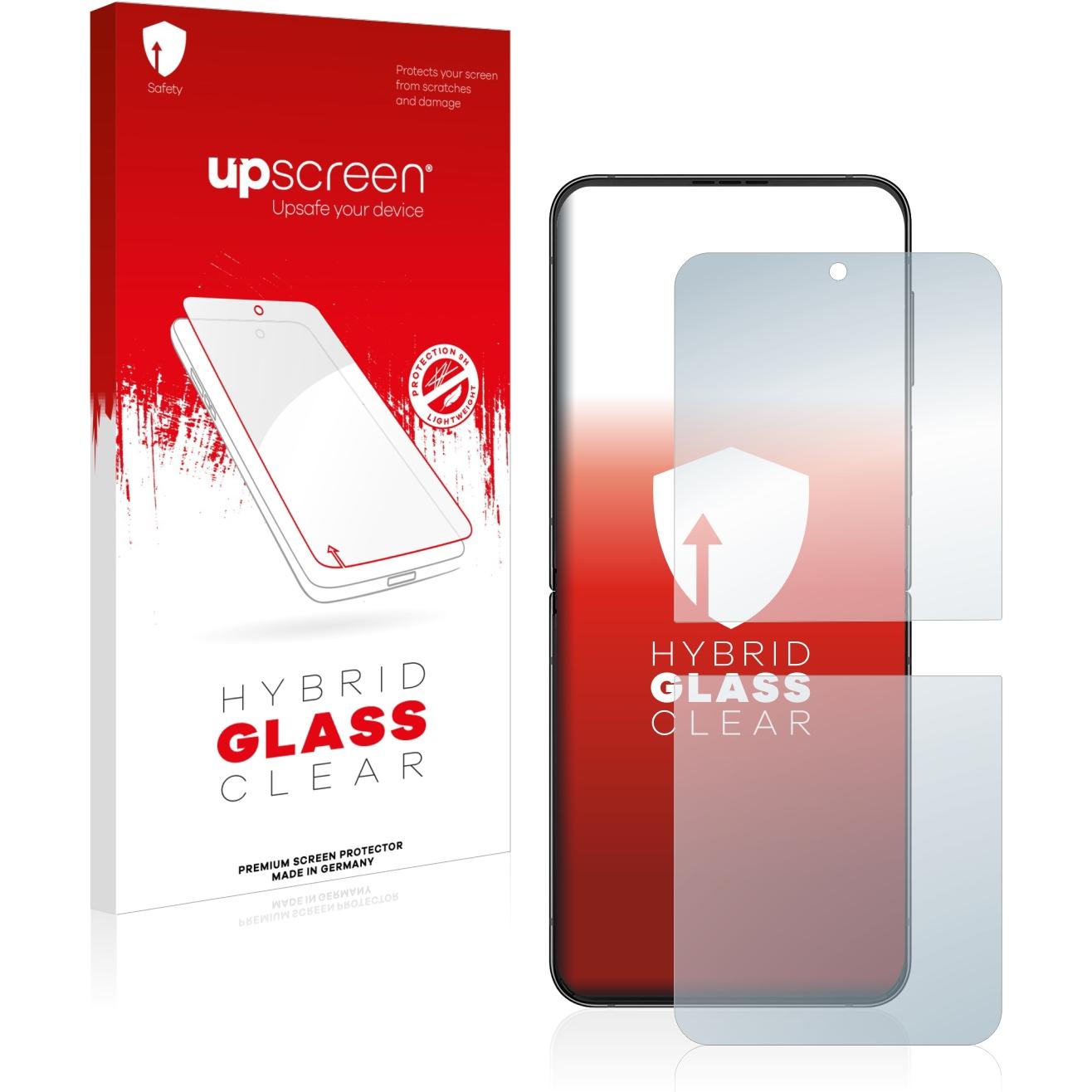upscreen Scratch Shield Panzerglasfolie (1 Stück, Samsung Galaxy S21), Smartphone Schutzfolie, Transparent