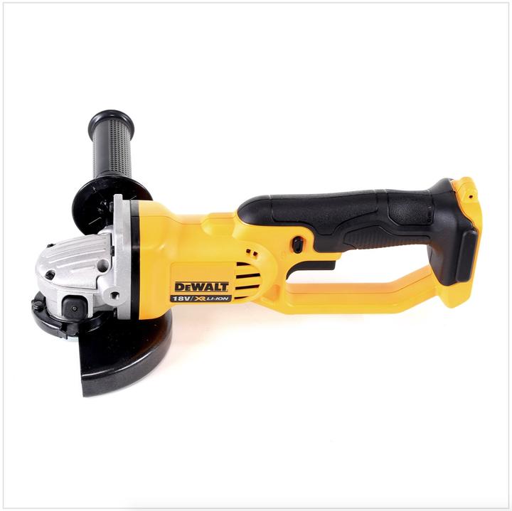 Actual product image DeWalt DCG 412 Battery angle grinder 18V 125mm Solo + 1x battery 2.0Ah - without charger (125 mm)