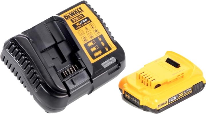 Produktbild DeWalt DCS 355 D1 Akku Oszillierer Multitool 18 V Brushless + 1x Akku 2,0 Ah + Ladegerät + 29 tlg. Z