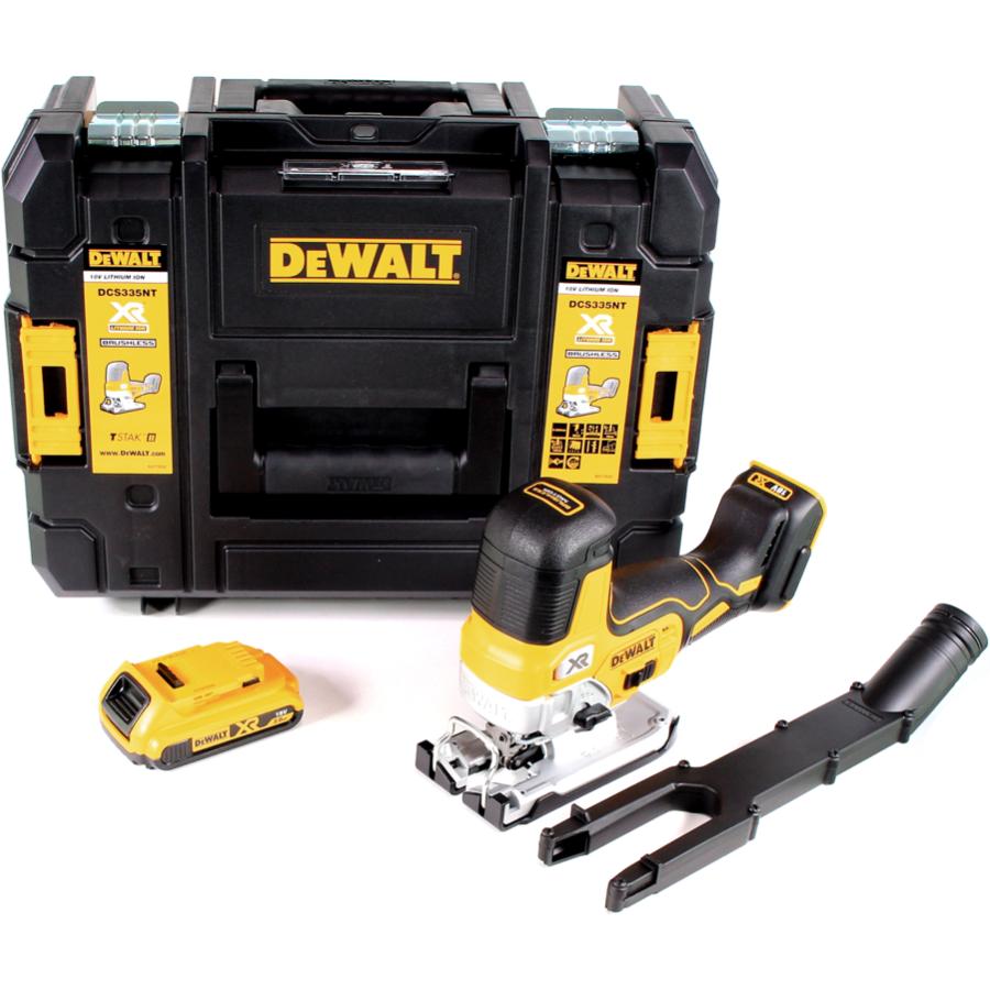 Thumbnail - DeWalt, Stichsäge, DCS 335 NT Akku Stichsäge 18V + 1x Akku 2,0 Ah in TSTAK - ohne Ladegerät