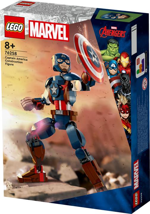 Actual product image LEGO Captain America Building Figure (76258, LEGO Marvel)