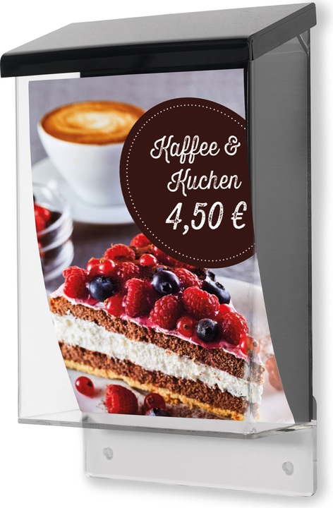Actual product image Deflecto Brochure box for outdoor use, A5 (A5)