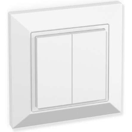 RZB 982619.002, Taster + Schalter, Weiss