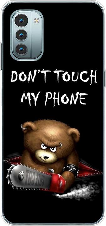 Dont Touch My Phone Bär Schwarz
