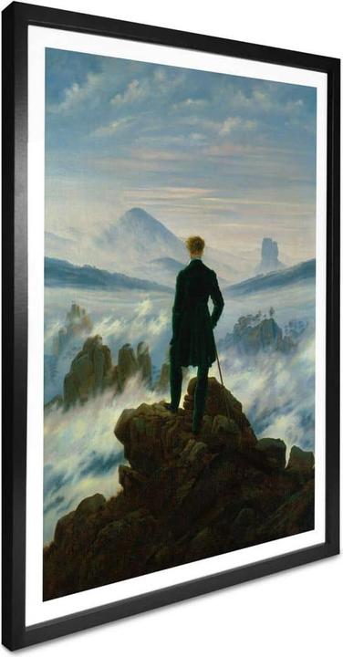 Produktbild Trenddeko Friedrich - Der Wanderer über dem Nebelmeer (50 x 60 cm)