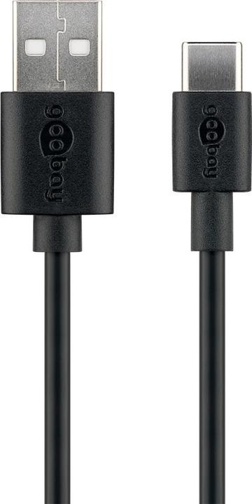 Image du produit Goobay Câble USB-A vers USB-C (1 m, USB 2.0)