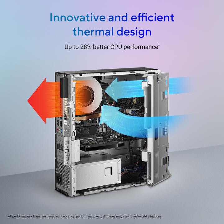 Actual product image ASUS ExpertCenter P5 C5-210H 16 512 SFF P500SV-05210H009X W11P (512 GB, 16 GB)