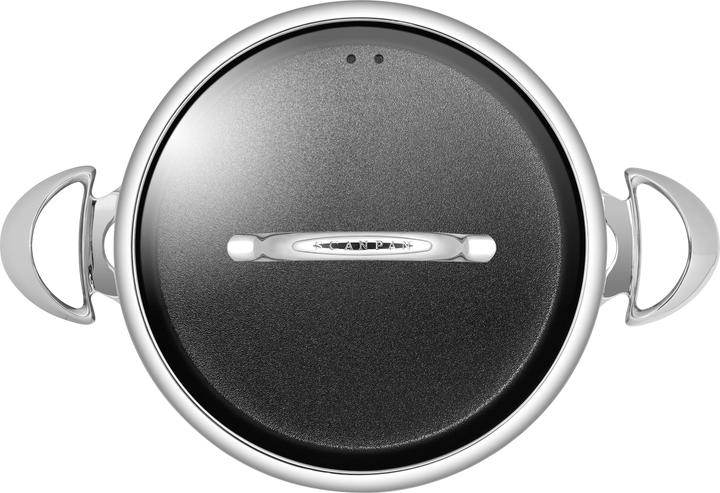 Produktbild Scanpan Kochtopf HaptIQ Ø 26 cm - mit Deckel (Bräter + Schmortopf, Kochtopf, Aluminium, Edelstahl, 26 x 17 cm)