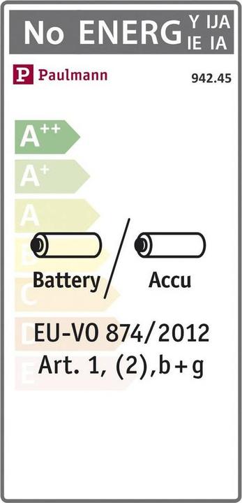 Produktbild Paulmann Solar Wandleuchte Yoko (145 lm, IP44)