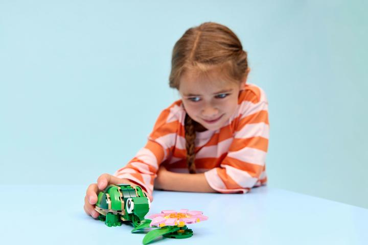 Image du produit LEGO Schildkröte mit Seerose (31377, LEGO Creator 3-in-1)