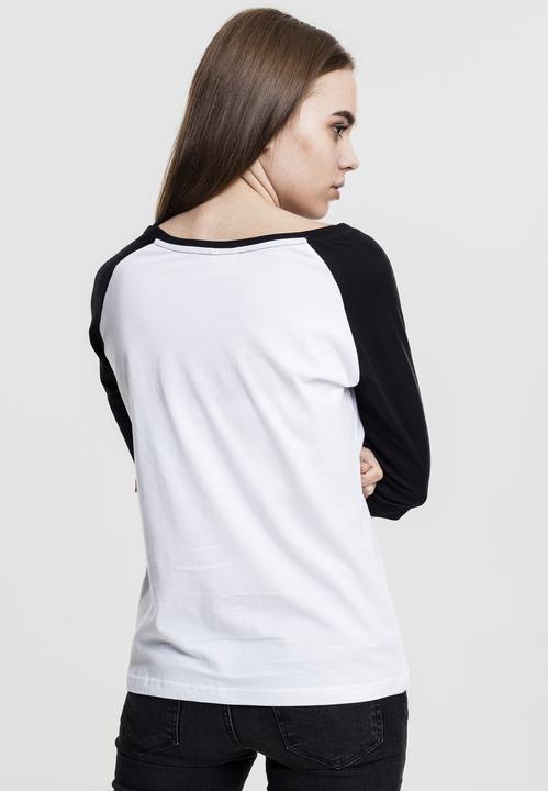 Actual product image Urban Classics Ladies 3/4 Contrast Raglan Tee (XS)