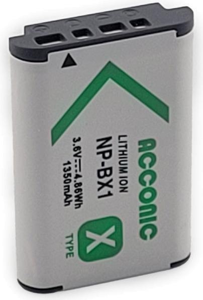 Produktbild Acconic Akku f. Sony NP-BX1 Cyber-shot DSC HX300 DSC HX50V DSC RX1 DSC RX100 (Akku)
