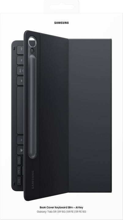 Produktbild Samsung Book Cover Keyboard Slim (Deutschland, Galaxy Tab S9, Galaxy Tab S9 FE, Samsung Galaxy Tab S10 FE, Samsung Galaxy Tab S10 Lite)