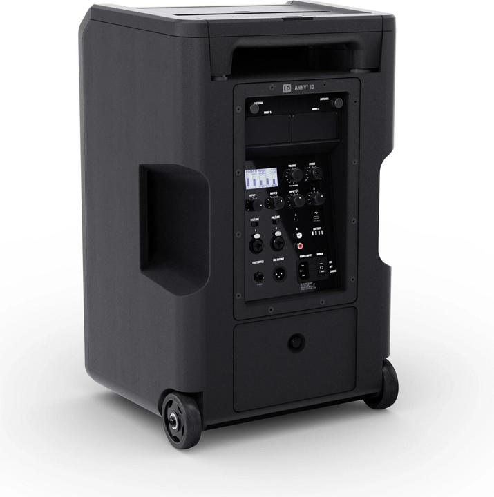 Produktbild LD Systems ANNY® 10 - 10" Mobiler Bluetooth® PA-Lautsprecher mit Akku und Mixer (Aktiv, 1x 160 W)