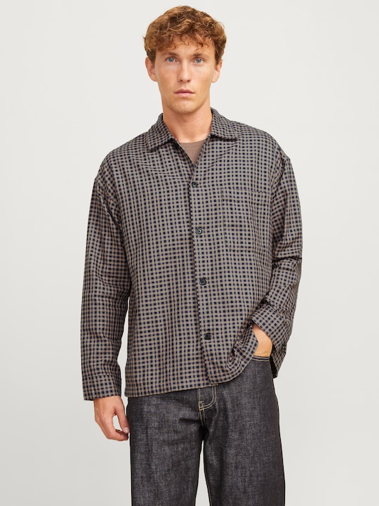Actual product image Jack & Jones Wide cut overshirt Overshirt (XXL)